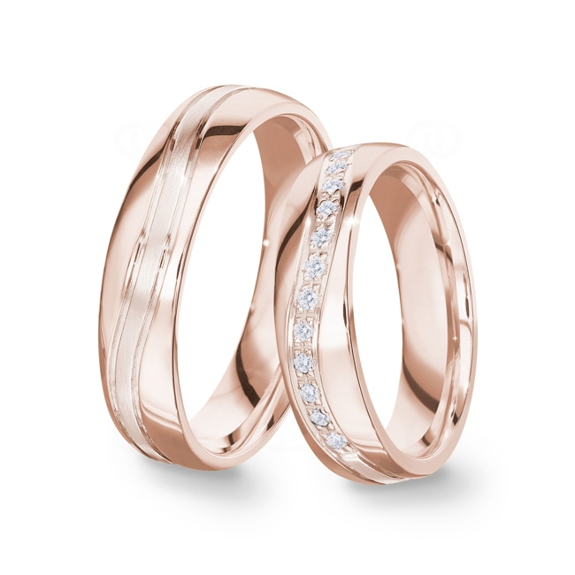 14 carats / 585 or rose