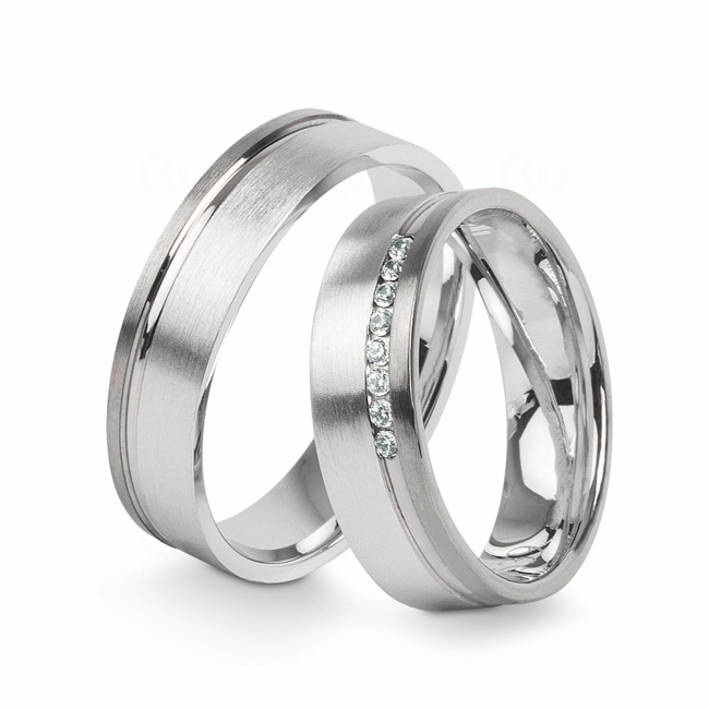 14 carats / 585 or gris