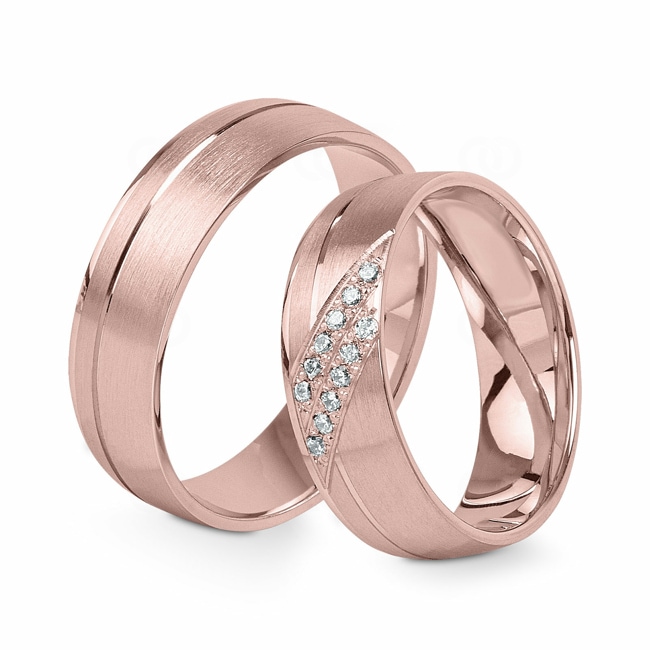 14 carats / 585 or rose