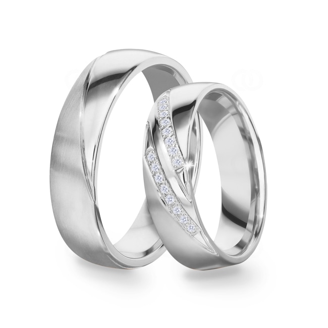 14 carats / 585 or gris