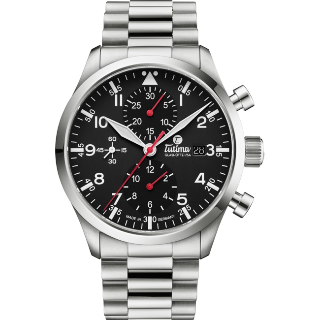 Tutima Glashütte Flieger Legacy T5 Chronograph - 6405-02