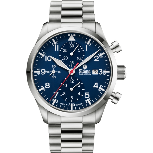Tutima Glashütte Flieger Legacy T5 Chronograph - 6405-04