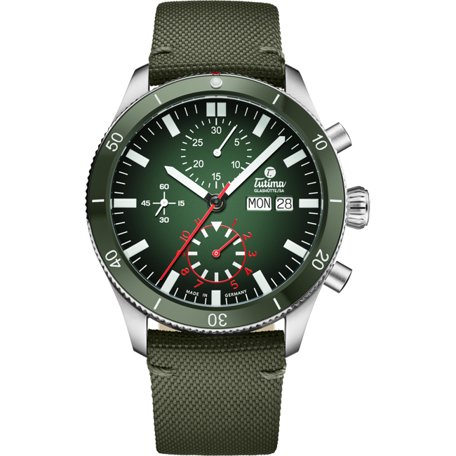 Tutima Glashütte Grand Flieger Airport Chronograph - 6407-03