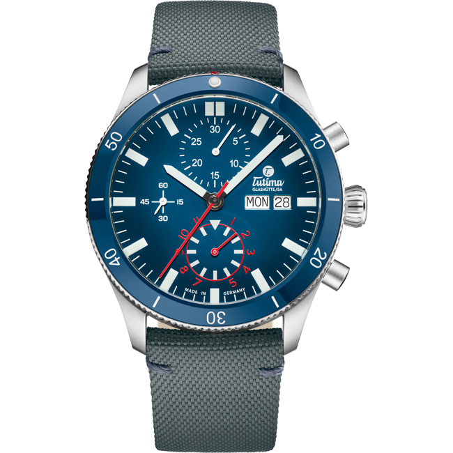Tutima Glashütte Grand Flieger Airport Chronograph - 6407-01