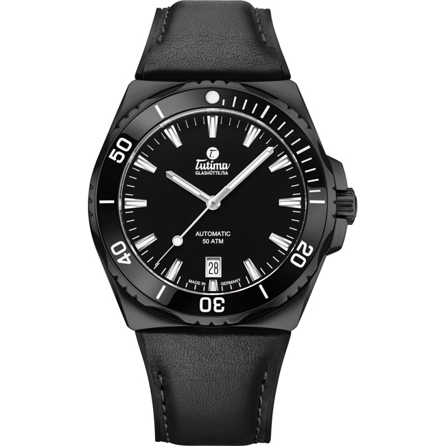 Tutima Glashütte M2 Seven Seas S Black Limited Edition - 6156-13