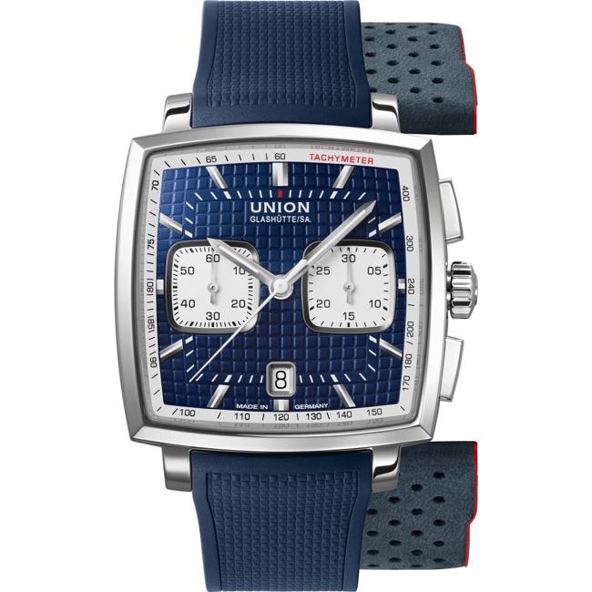 Union Glashütte Averin Chronograph Dark Blue - D015.527.17.041.02
