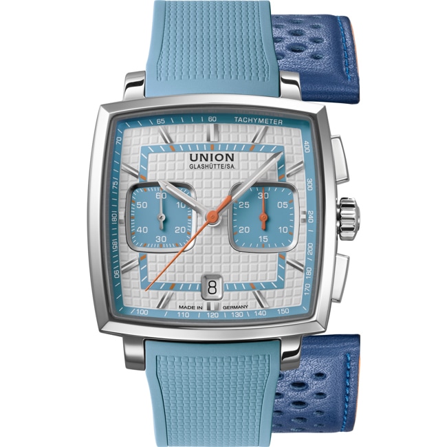 Union Glashütte Averin Chronograph Sky Blue - D015.527.17.011.02