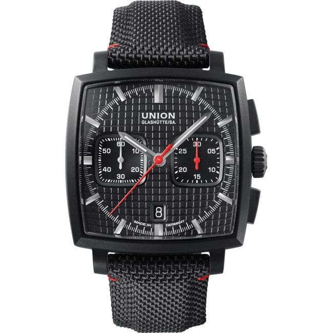 Union Glashütte Averin Chronograph Black - D015.527.38.051.00