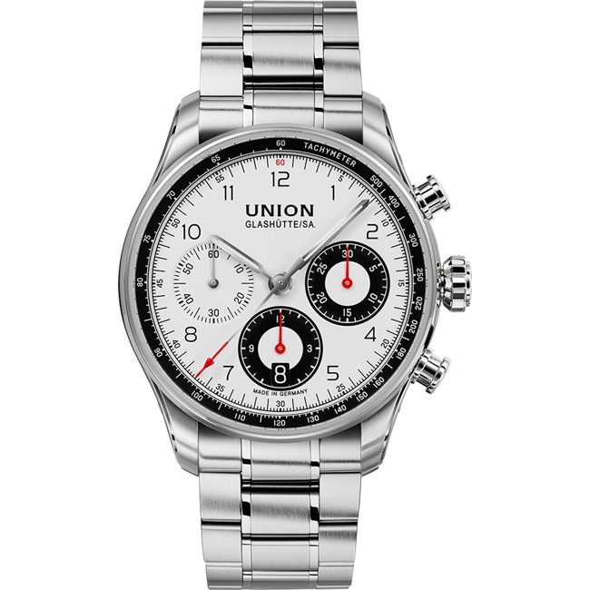 Union Glashütte Belisar Chronograph 40mm Weiss - D009.227.11.012.00