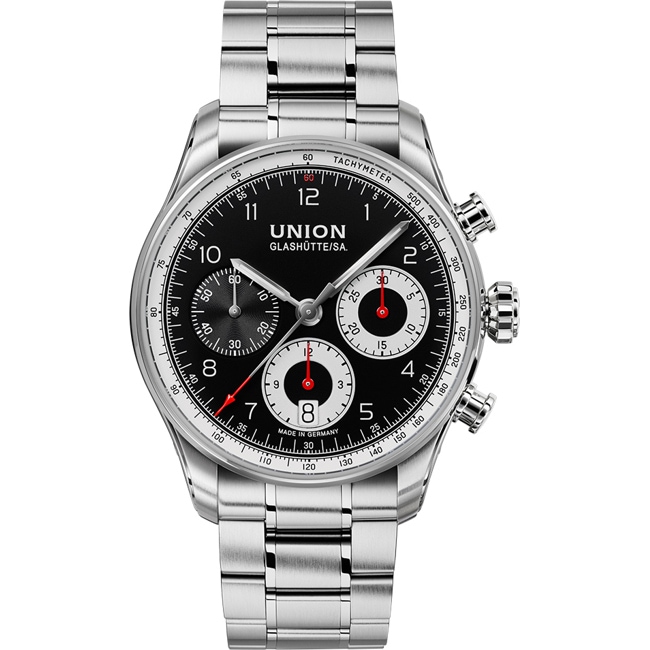 Union Glashütte Belisar Chronograph 40mm Schwarz - D009.227.11.052.00