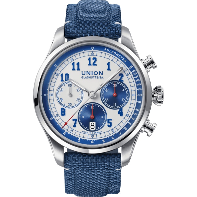 Union Glashütte Belisar Chronograph Blau - D009.427.18.012.00