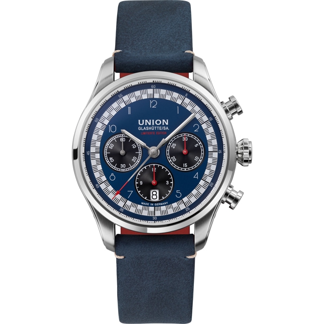 Union Glashütte Belisar Chronograph Limitierte Edition Sachsen Classic 2021 - D009.427.16.042.09