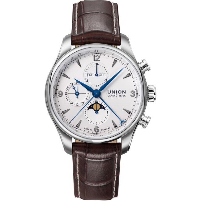 Union Glashütte Belisar Chronograph Moon Phase - German Version - D009.425.16.017.00