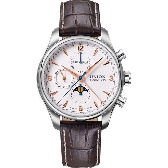 Union Glashütte Belisar Chronograph Moon Phase - German Version - D009.425.16.017.01