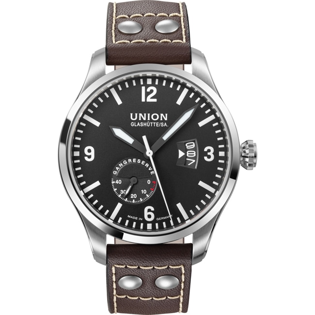 Union Glashütte Belisar Pilot Power Reserve Automatic Black - D002.624.16.057.00