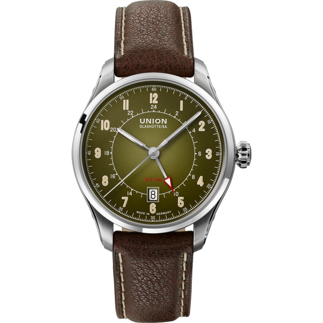 Union Glashütte Belisar GMT Automatic Green - D009.429.16.092.00