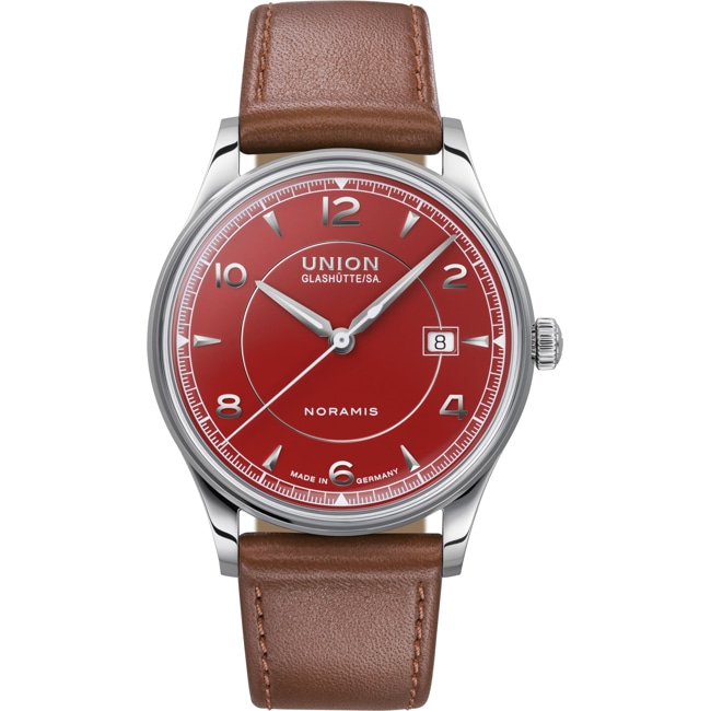 Union Glashütte Noramis Date Automatic Bahia Red - D016.407.16.427.00