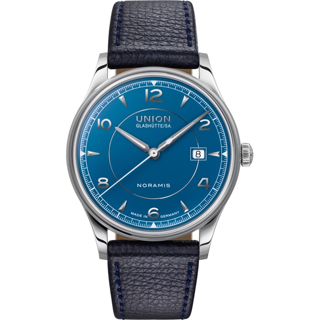 Union Glashütte Noramis Date Automatic Cornflower Blue - D016.407.16.047.00
