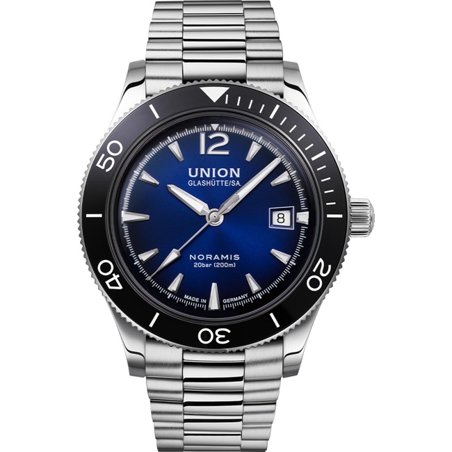 Union Glashütte Noramis Datum Sport Automatik Blau - D012.907.11.047.02
