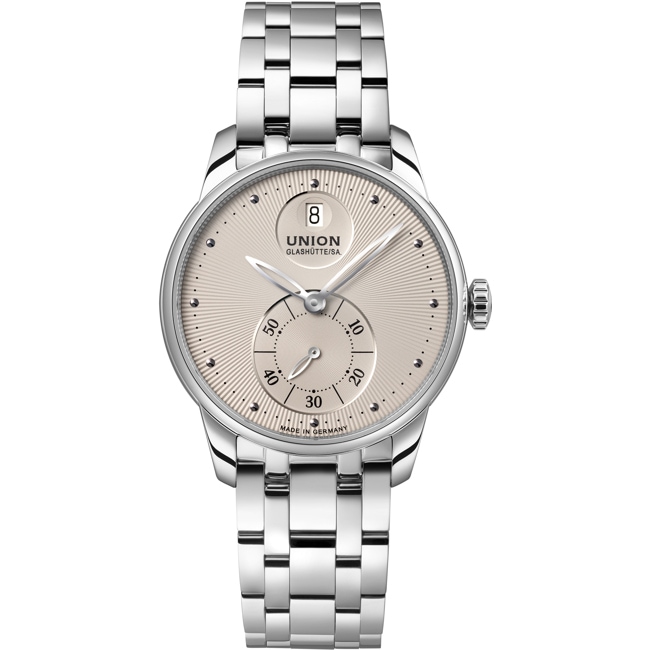 Union Glashütte Seris Small Second Automatic Grey / Stainless steel - D013.228.11.021.00