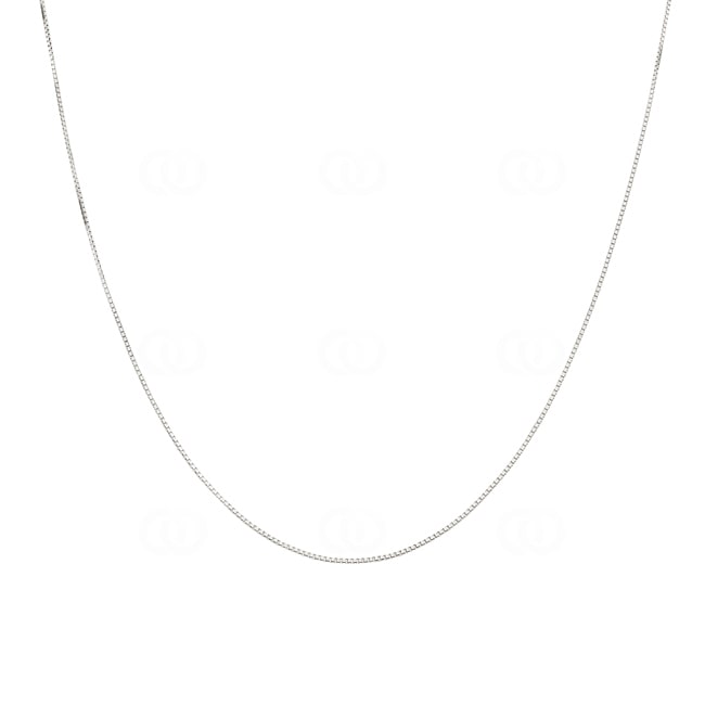 Venezianerkette diamantiert 750/18 K Weissgold 0.6mm - CVE2001