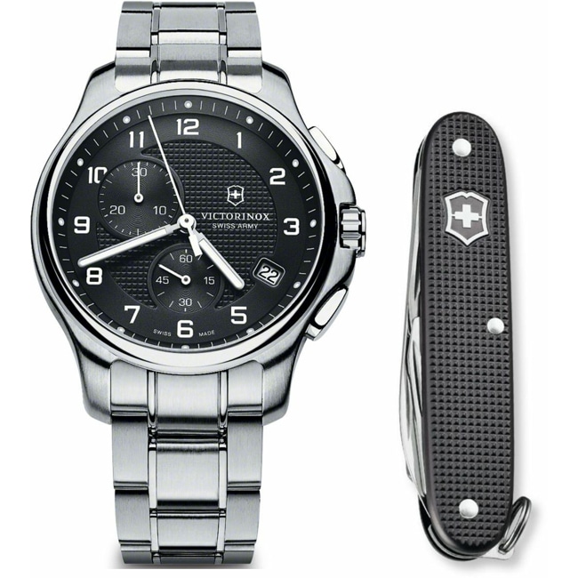Victorinox Swiss Army Officer's Chronograph Set - 241592.1