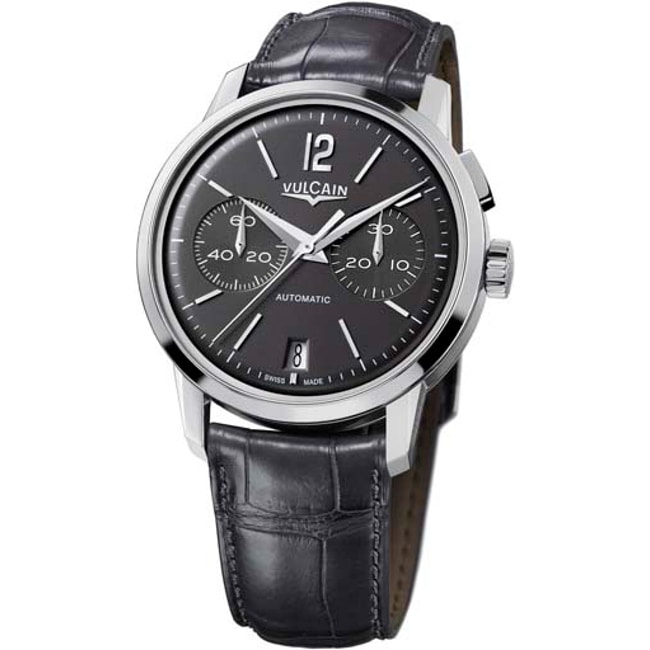 Vulcain 50's President Chronograph Monopusher 42mm - 570157A15.BAL101