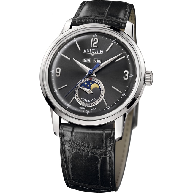 Vulcain 50's President Moonphase Automatic 42mm - 580158A15.BAL101