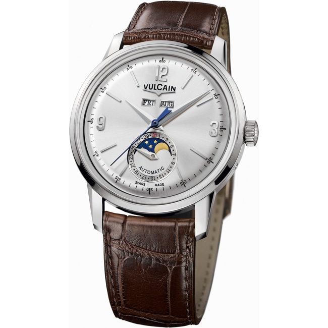 Vulcain 50's President Moonphase Automatic 42mm - 580158A25.BAL107