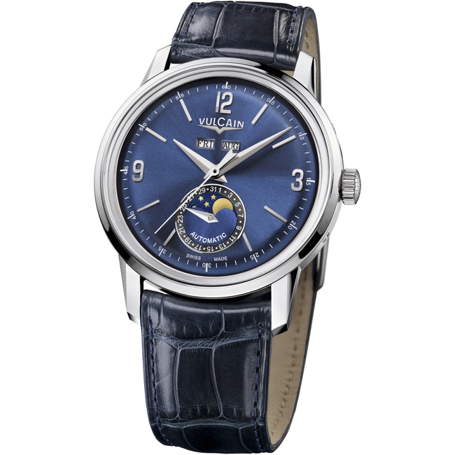 Vulcain 50's President Moonphase Automatic 42mm - 580158A35.BAL110