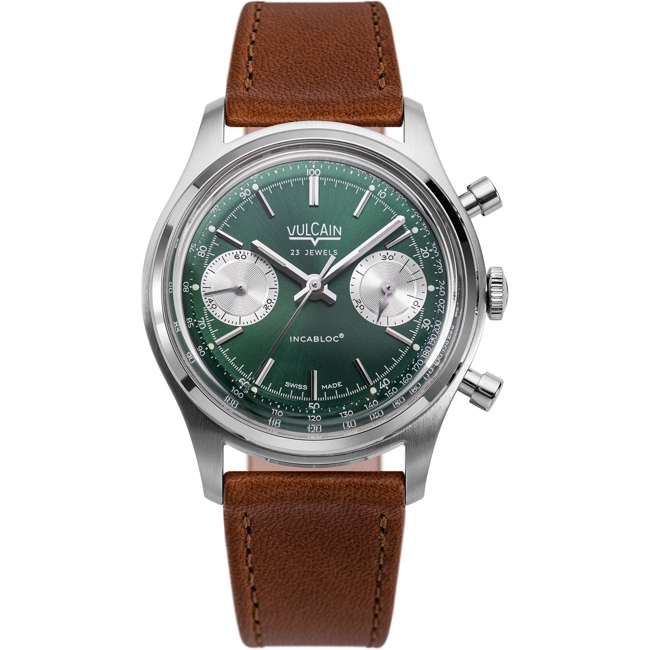 Vulcain Chronograph 70's Green Limited Edition - 640109A90.BAC207