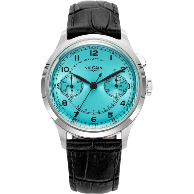 Vulcain Monopusher Heritage Turquoise 39mm - 650167A38.BAN248