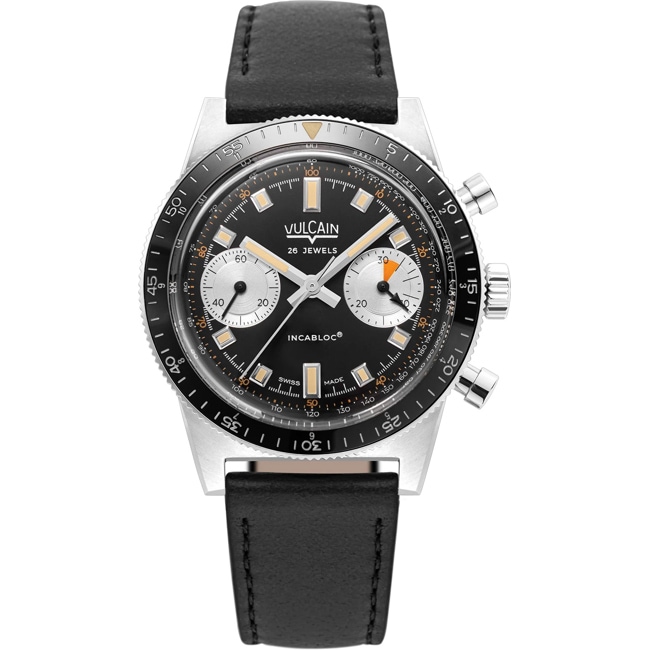 Vulcain Skindiver Chronograph Black - 590176A07.BAC201