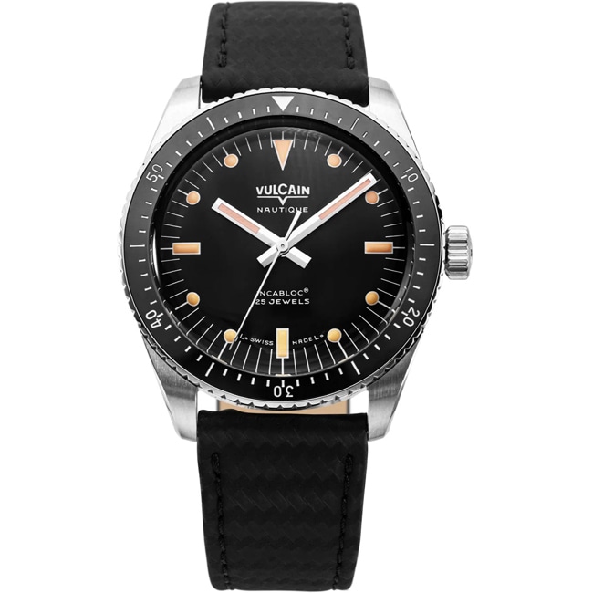 Vulcain Skindiver Nautique Black - 660170A07.BAC243