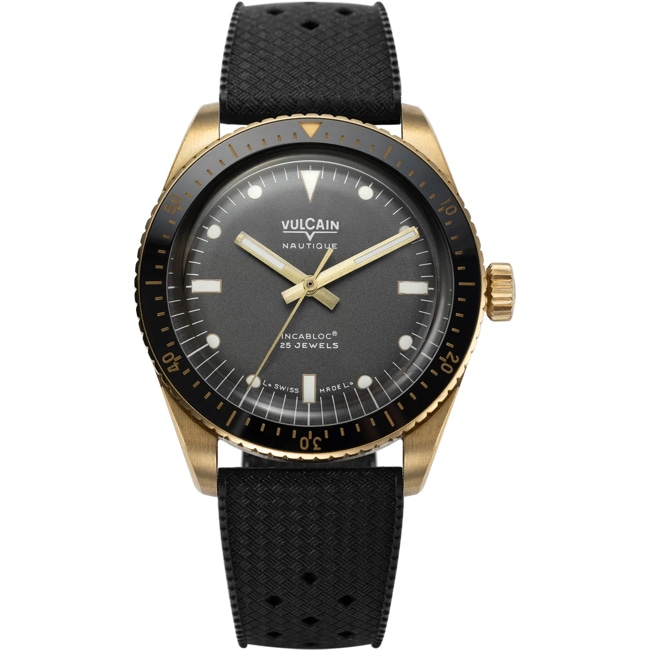 Vulcain Skindiver Nautique Bronze & Grey - 662170A17.BNR200 