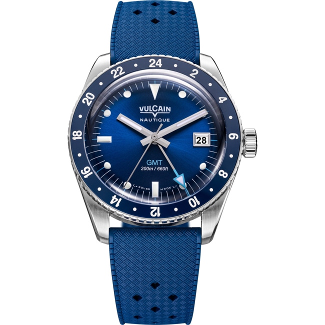 Vulcain Skindiver Nautique GMT Blue Limited Edition - 680174B37.BAR254