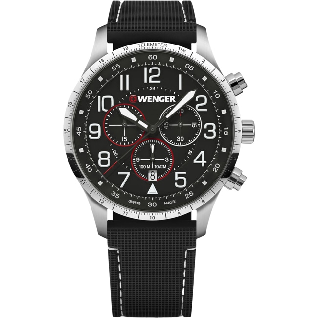 Wenger Attitude Chrono Noir Ø 44mm - 01.1543.119