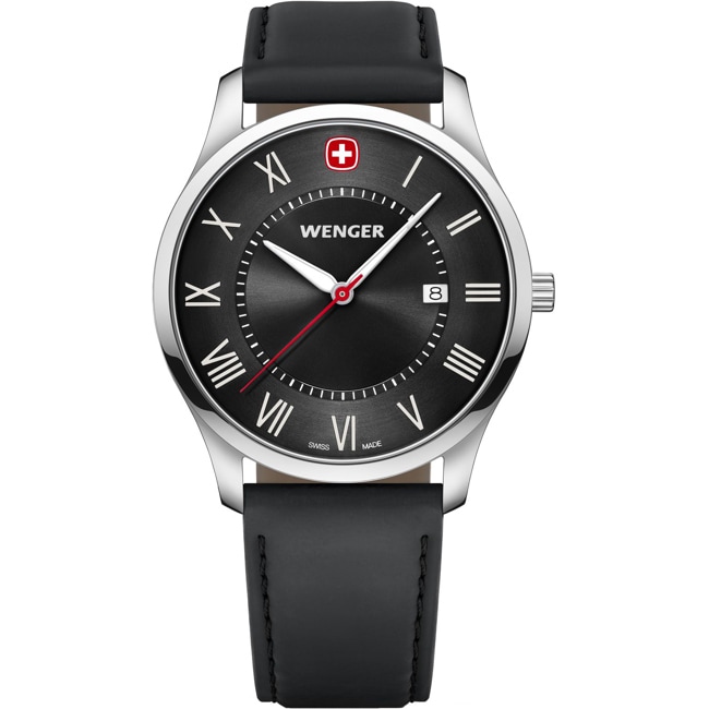 Wenger City Classic Schwarz Ø 42mm - 01.1441.138