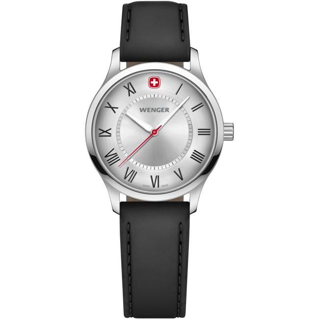 Wenger City Classic Black / Silver Ø 34mm - 01.1421.124