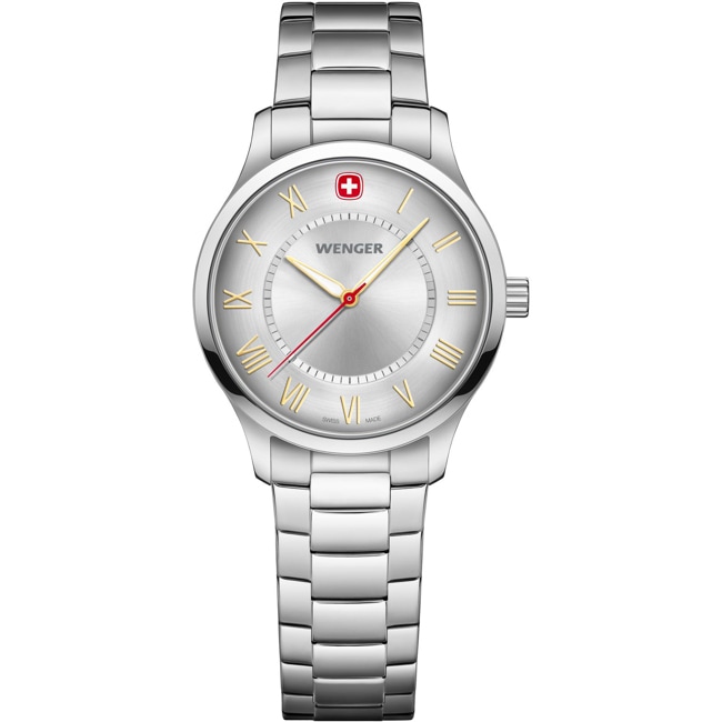 Wenger City Classic Silver Ø 34mm - 01.1421.126