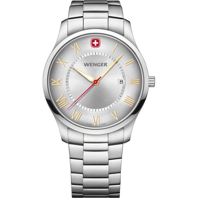 Wenger City Classic Silver Ø 42mm - 01.1441.136