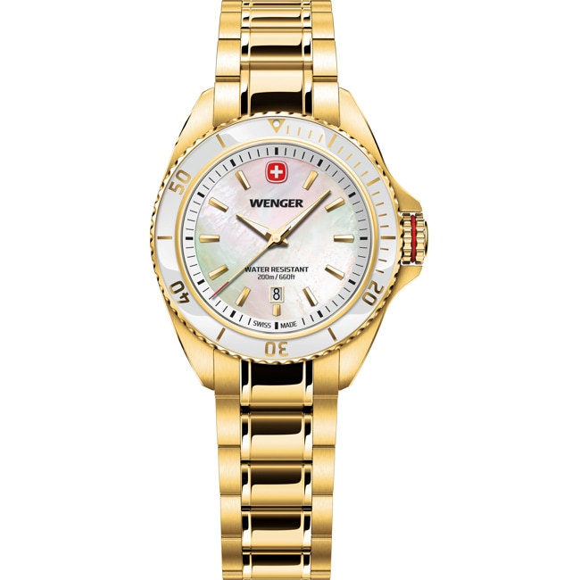 Wenger Executive Gold / MOP Ø 34mm - 01.2021.105