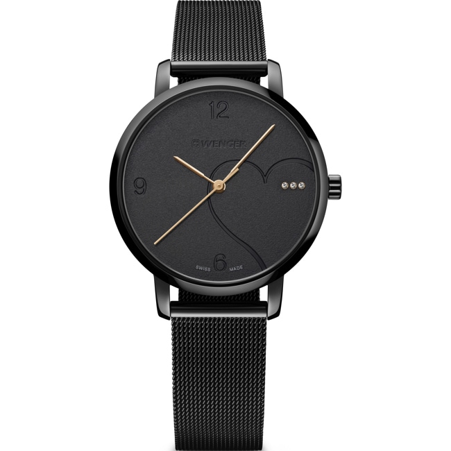 Wenger Metropolitan Donnissima Noir Ø 38mm - 01.1731.124