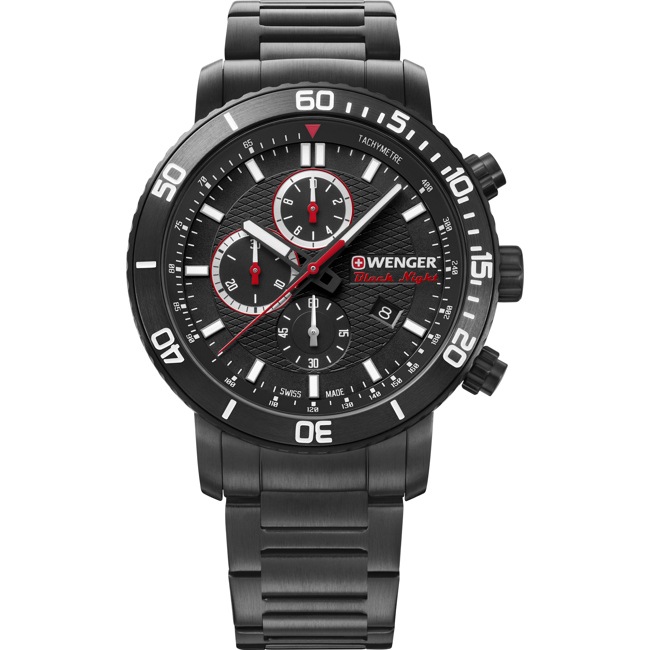 Wenger Roadster Black Night Chrono Ø 45mm - 01.1843.110