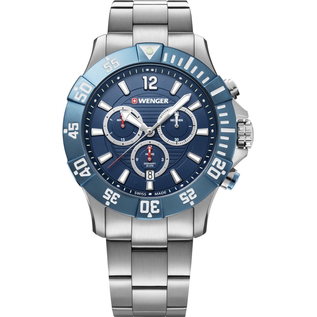 Wenger Seaforce Chrono Diver Blue Ø 43mm - 01.0643.119