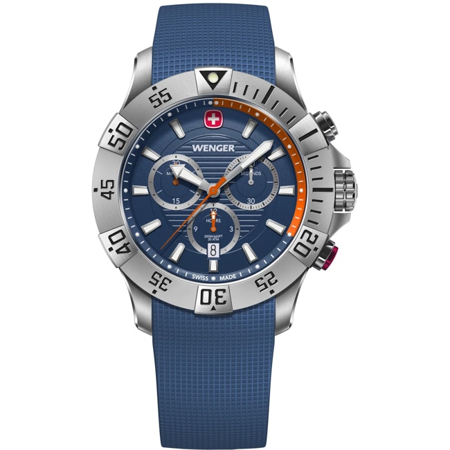 Wenger Seaforce Chrono Diver Blau Ø 43mm - 01.0643.124
