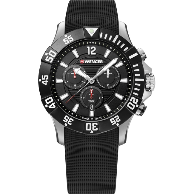Wenger Seaforce Chrono Diver Schwarz Ø 43mm - 01.0643.118