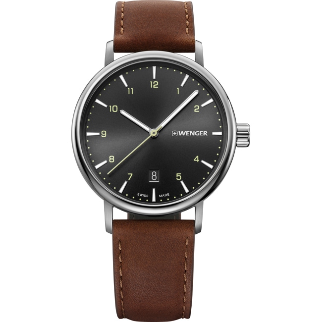 Wenger Urban Classic Brun / Noir Ø 40mm - 01.1731.115