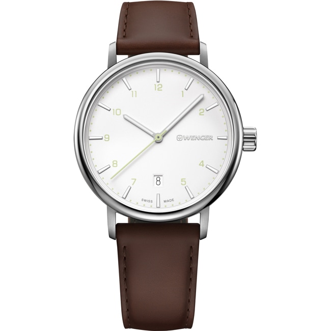 Wenger Urban Classic Braun / Weiss Ø 40mm - 01.1731.117