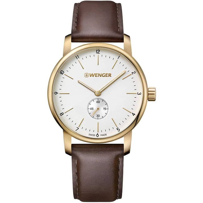 Wenger Urban Classic Small Second Gold Ø 42mm Wenger Urban Classic Small Second Gold Ø 42mm - 01.1741.124